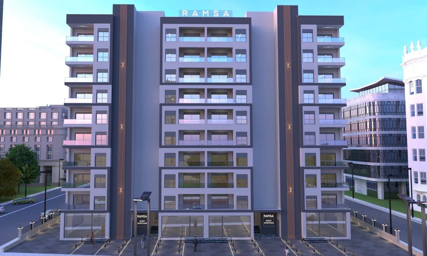 Adım Bayraklı Aksoy Sitesi 2